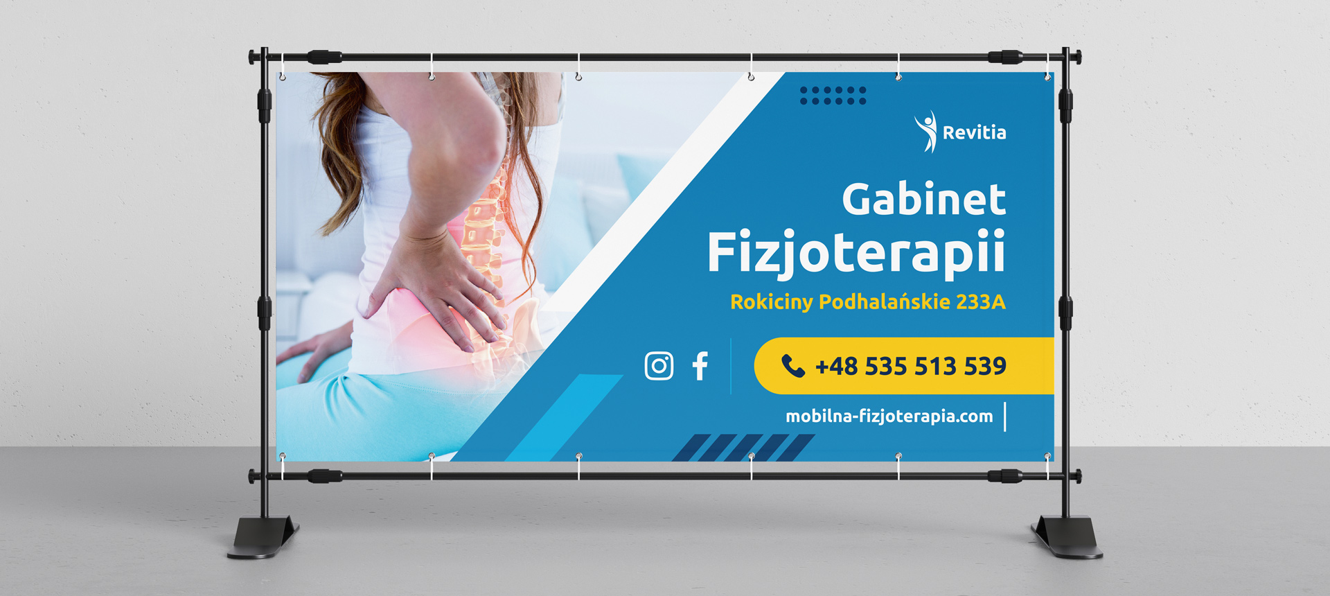 Revitia Physiotherapiepraxis - Banner